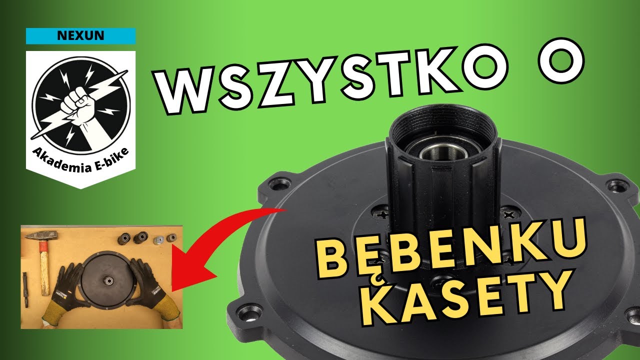 Poradnik o  budowie, montażu i serwisie bębenka modułu kasety silnika elektrycznego.