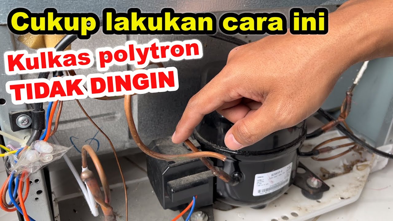 CUKUP LAKUKAN CARA INI ✅ KULKAS POLYTRON TIDAK DINGIN