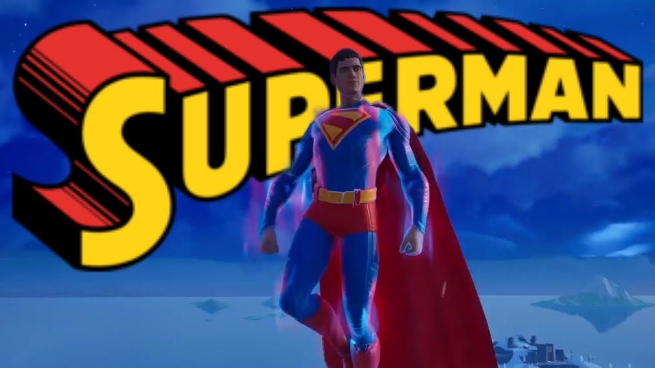 Becoming SUPERMAN In Fortnite!