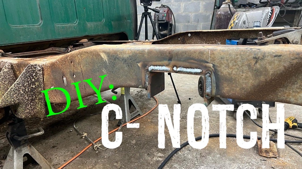 1981 Chevy C10 shortebed squarebody. DIY C-Notch and putting the axle flip kit on the rear.