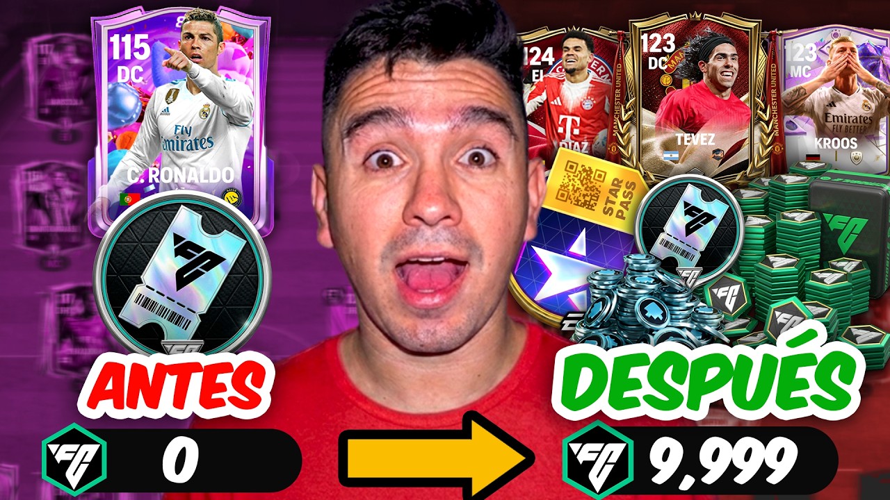 LE RECARGU&Eacute; FC POINTS + PASE a un SUSCRIPTOR para mejorar su cuenta en FC MOBILE