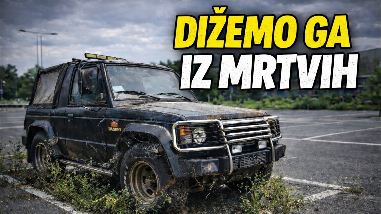 SVI SU MI REKLI DA JE ZA OTPAD! [Mitsubishi Pajero 1 Cabrio] RESTAURACIJA