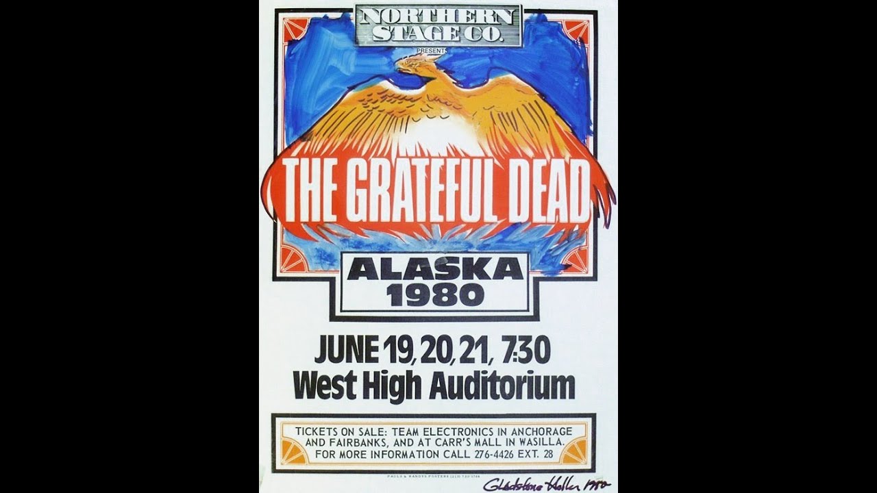 Grateful Dead - 6/19/80 - West High Auditorium - Anchorage, AK - sbd