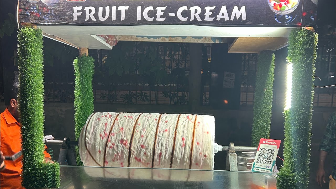 Roller fruit icecream pari icecream noida sector 119 #streetfood #food #foodlover #foodie #foodies