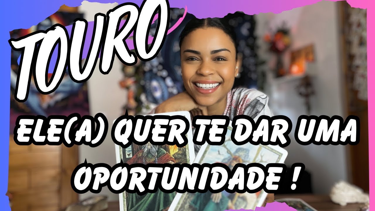 TOURO🌈 ESSA PESSOA ESTÁ TE ANALISANDO PARA FAZER UMA PROPOSTA !