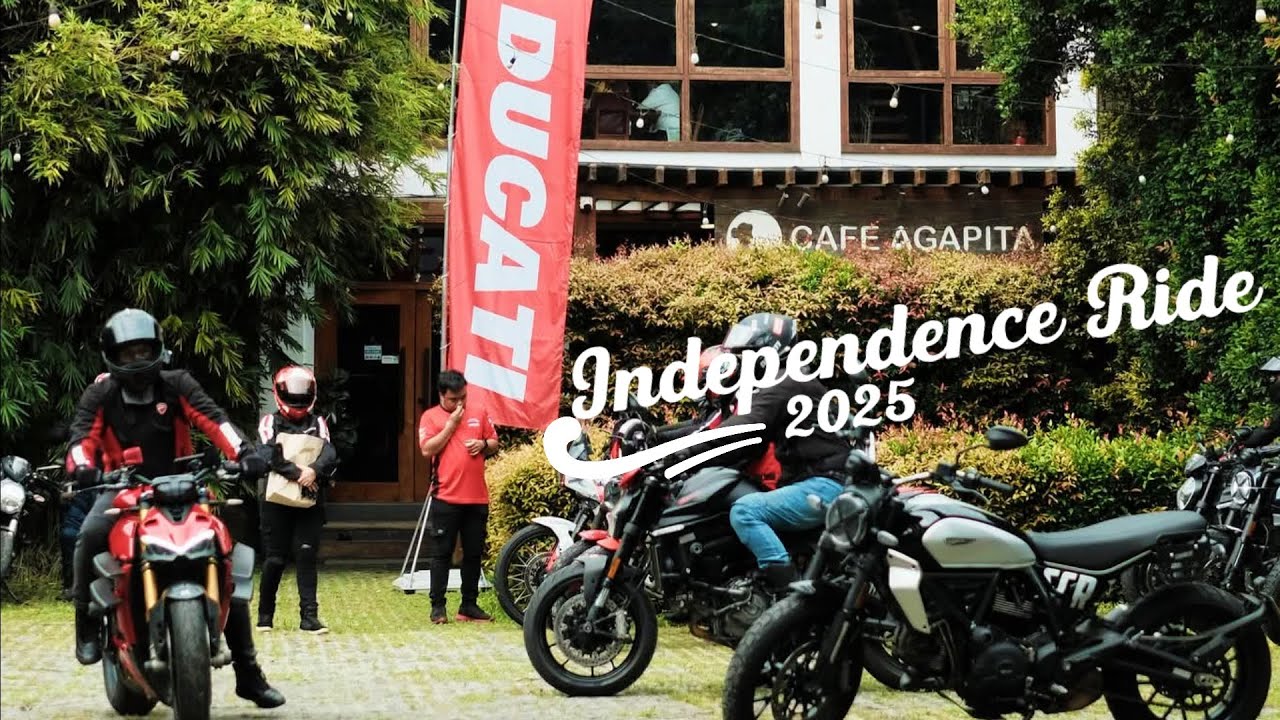 Ducati Independence Ride 2025 | Ducati Scrambler | Cafe Agapita