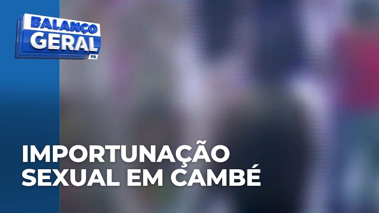 Jovem de 19 anos é alvo de importunação sexual dentro de loja no centro de Cambé, no PR