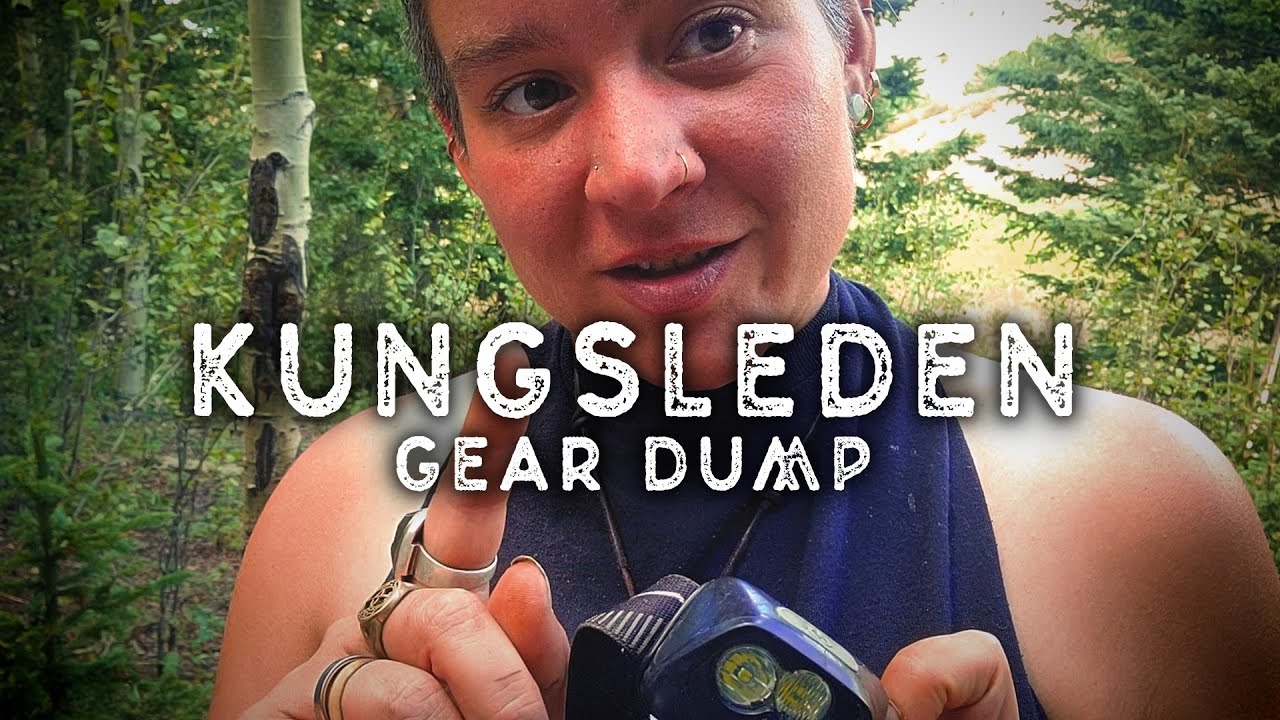 GEAR DUMP for Sweden's Kungsleden Trail!