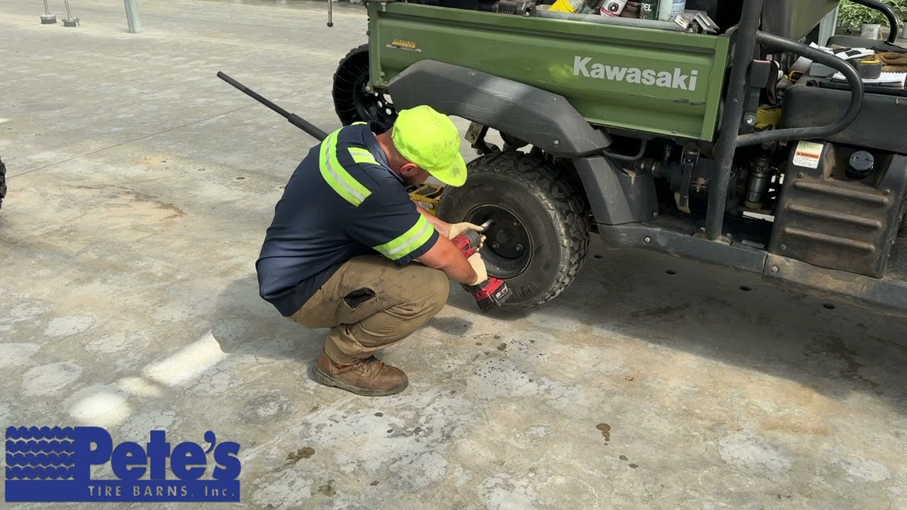 The Process of Dismounting and Mounting a Michelin Tweel UTV Tire and Wheel