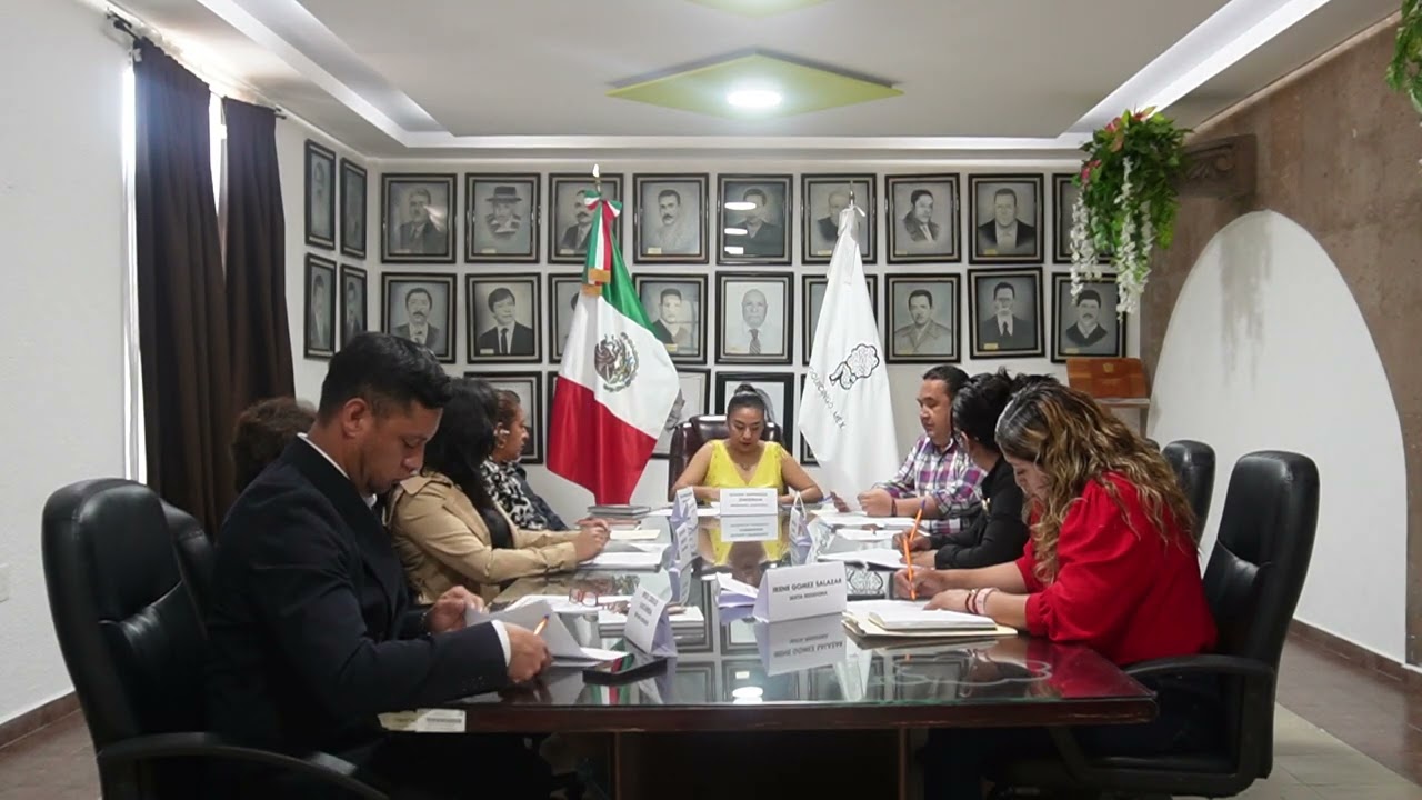 Décimo Octava sesión de cabildo de H. Ayuntamiento de Joquicingo