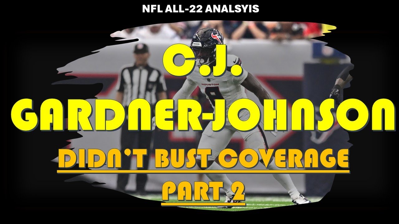 C.J. Gardner-Johnson Didn’t Blow Coverage | Part 2
