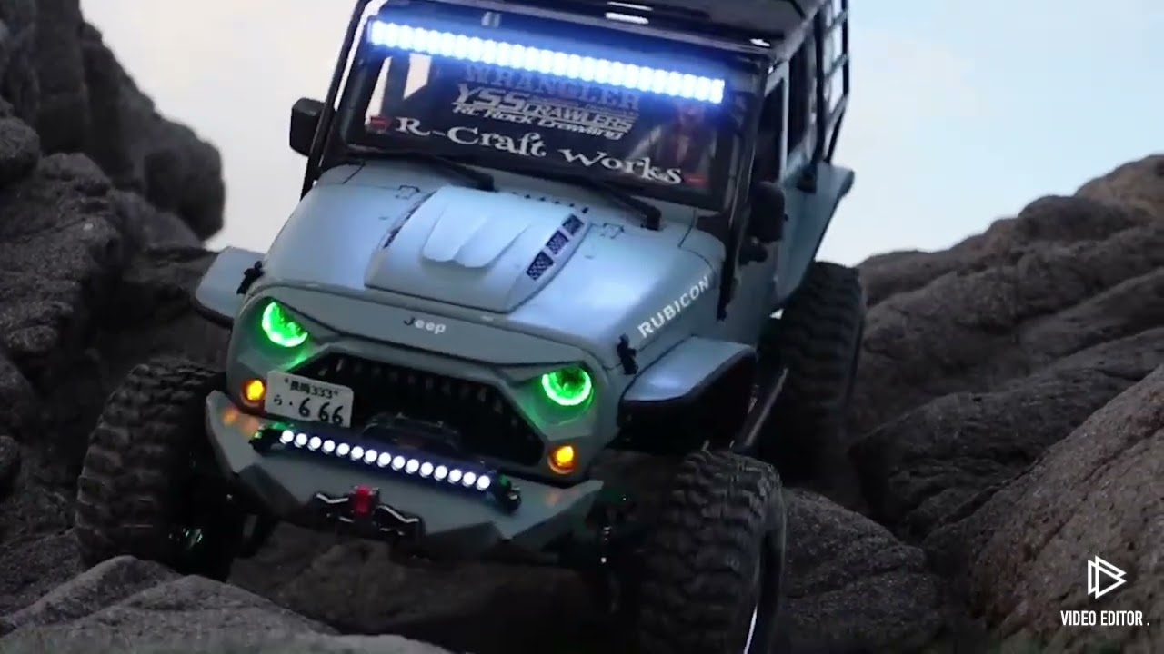 SCX10V2  scale crawler スケールクローラー 一年半ぶりの復活。the shooting by SWAG MOTORS RC jeepWRANGLER