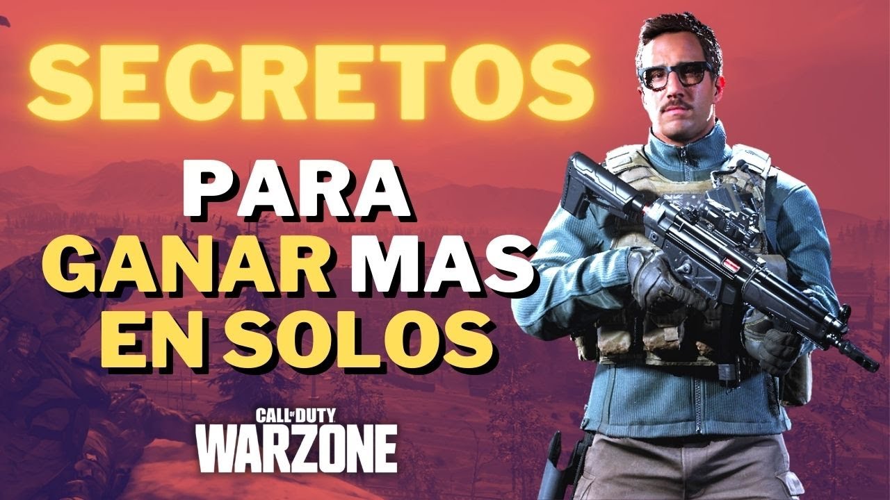GUIA 5 CONSEJOS sobre como GANAR EN SOLOS en WARZONE | GUIA PRINCIPIANTES