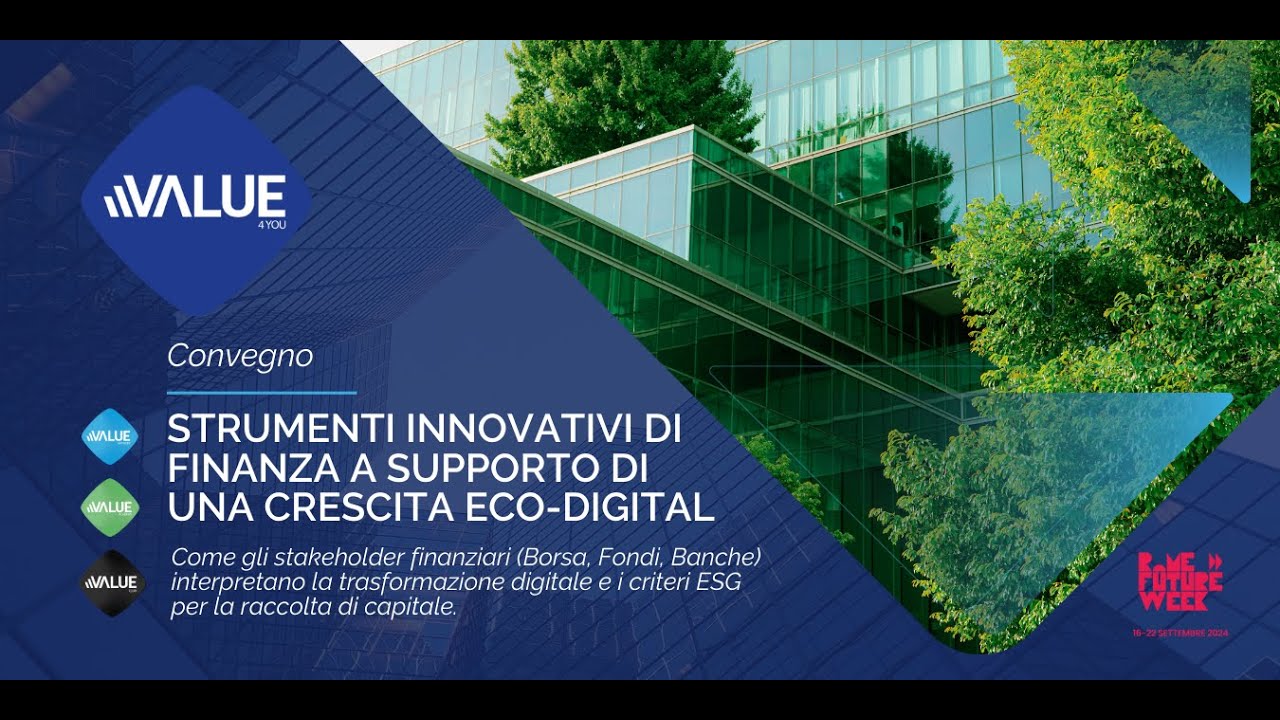 Strumenti innovativi di finanza a supporto di una crescita eco-digital