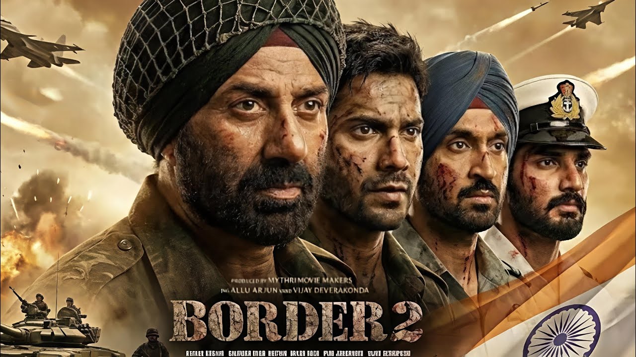 Border2 :-  Movie Hit Waar, Action,  Dialogues !! BORDER2 - 1971 INDIA PAKISTAN WAAR, New Movie 2026