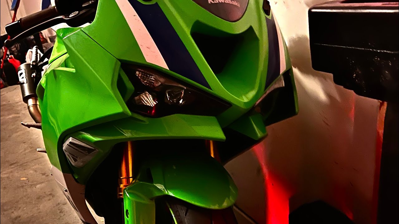 KAWASAKI ZX6R QUICKSHIFTER - REAR WHEEL CHIRP