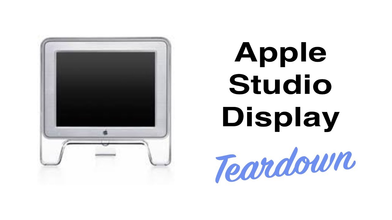Apple Studio Display Teardown