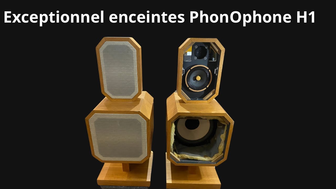 EXCEPTIONNEL ENCEINTES 👌PHONOPHONE H 1 😍😍😍😍