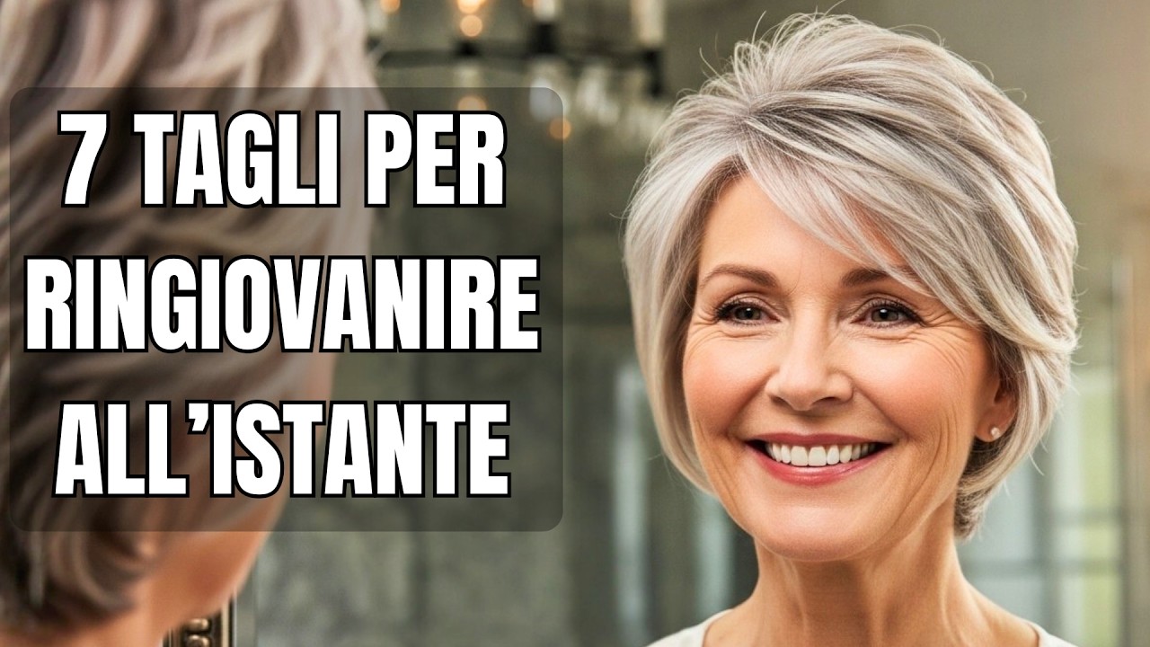 NON TAGLIARLI PIU' COSI SE HAI PIU' DI 50 ANNI! MODA DONNA OVER 50