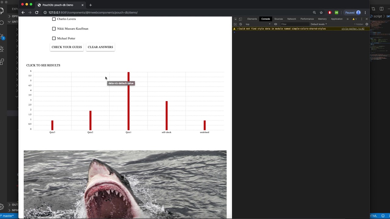 xAPI and Data Visualization using Pouch-Db