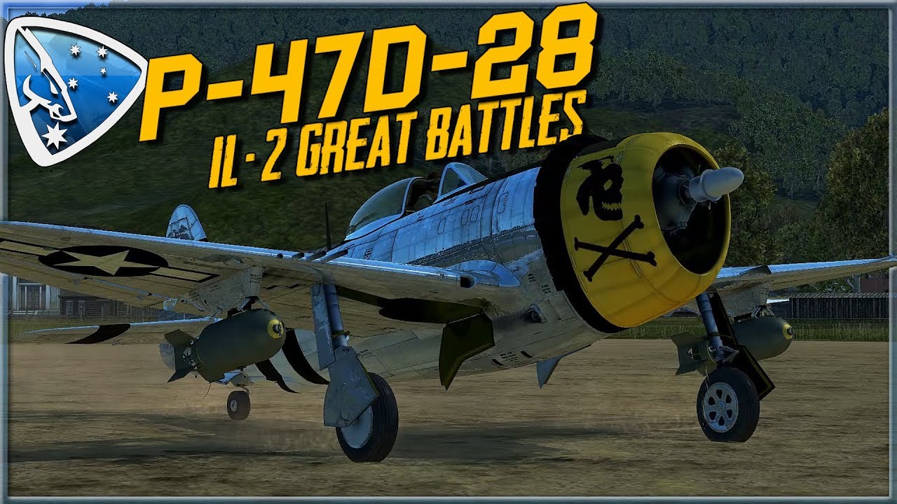 IL-2 Great Battles: P-47D-28