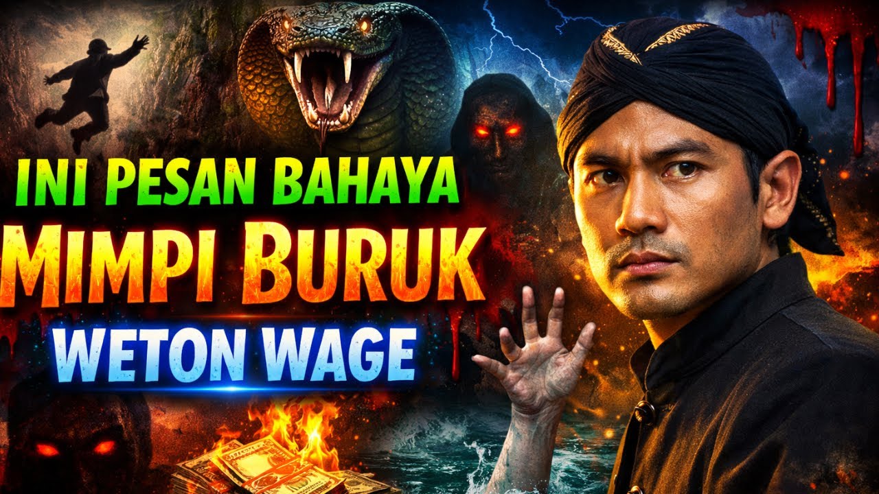 WETON WAGE: INI PESAN BAHAYA MIMPI BURUK ANDA
