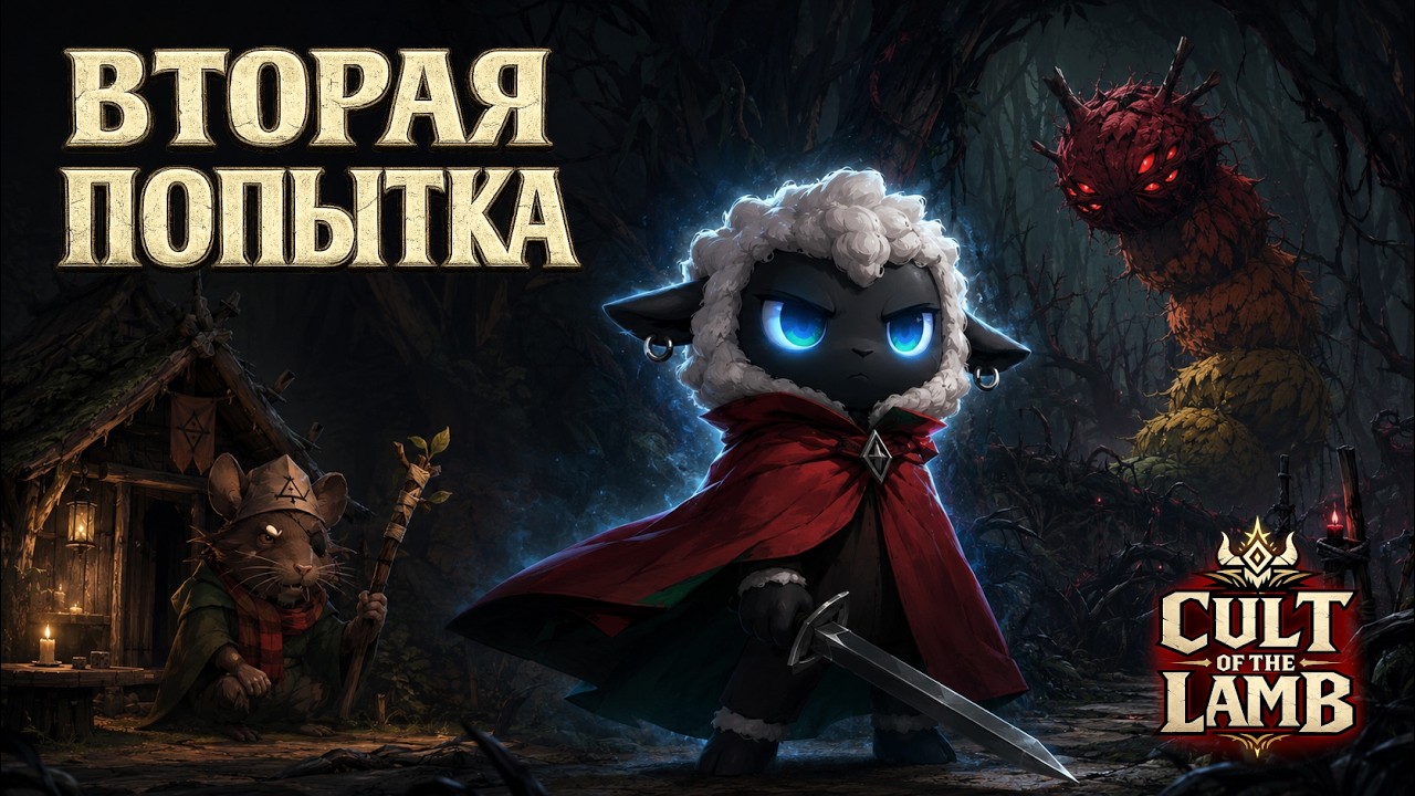 Одинокая хижина, кости и вторая попытка | Cult of the Lamb