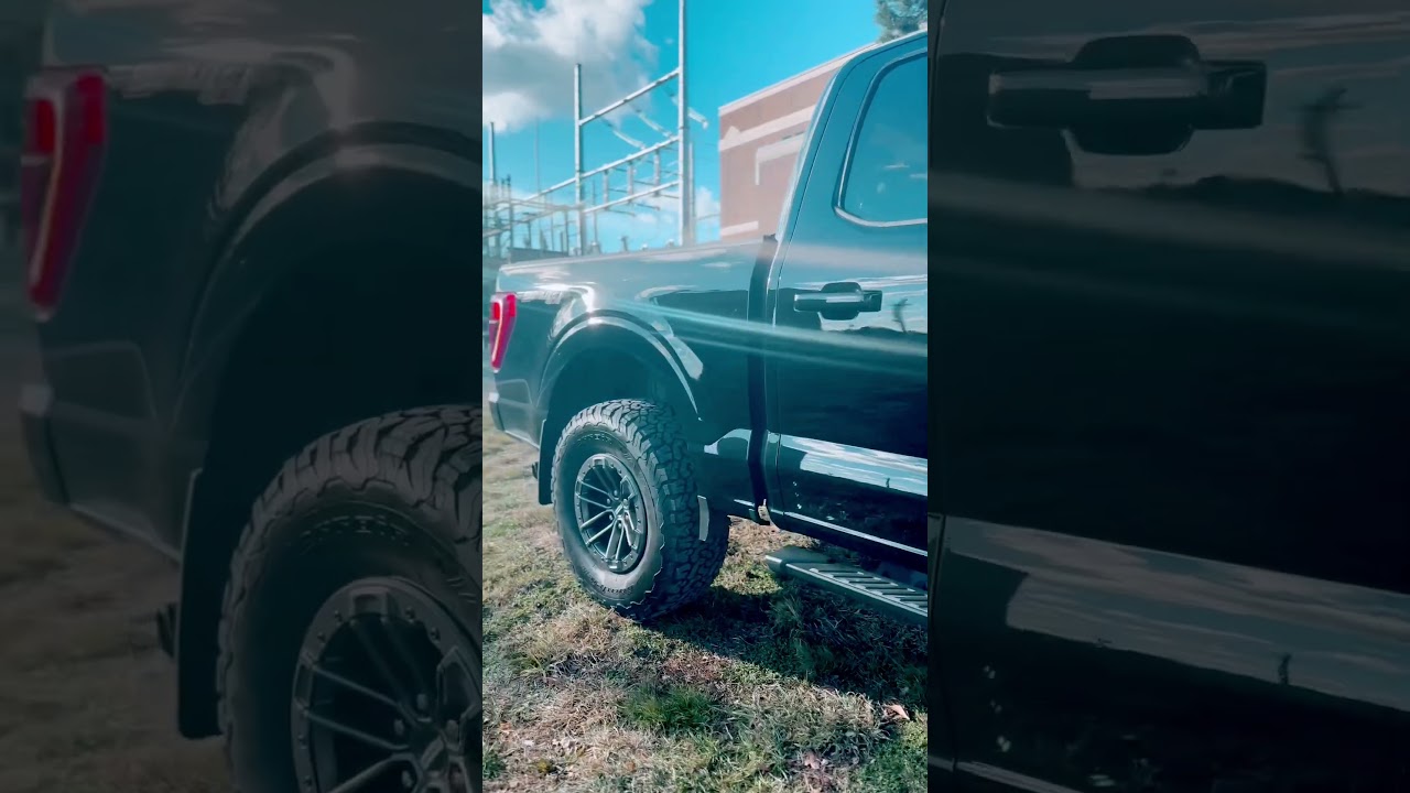 2021 ford f150 , fox 2.0 shocks ,ford raptor wheels fits perfectly