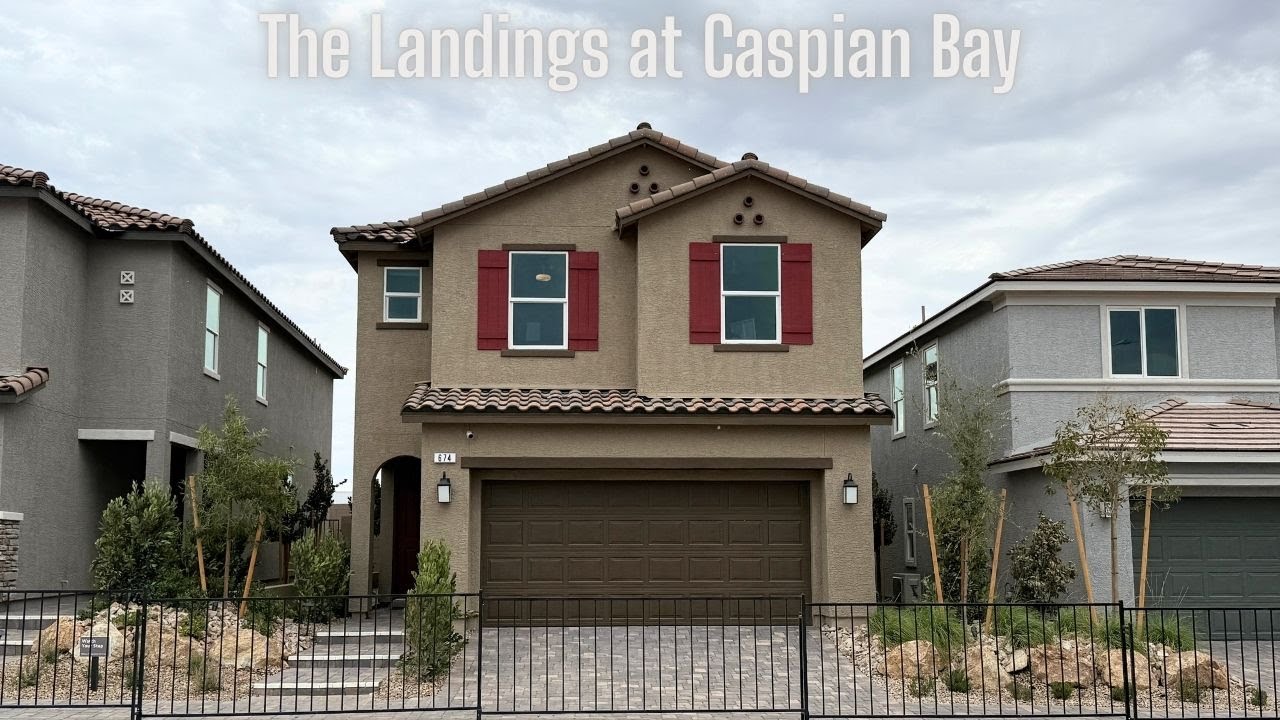 New Homes For Sale Henderson $439k+ 2,069sf 3-4bd, 2.5ba -The Landings at Casbian Bay KB Homes