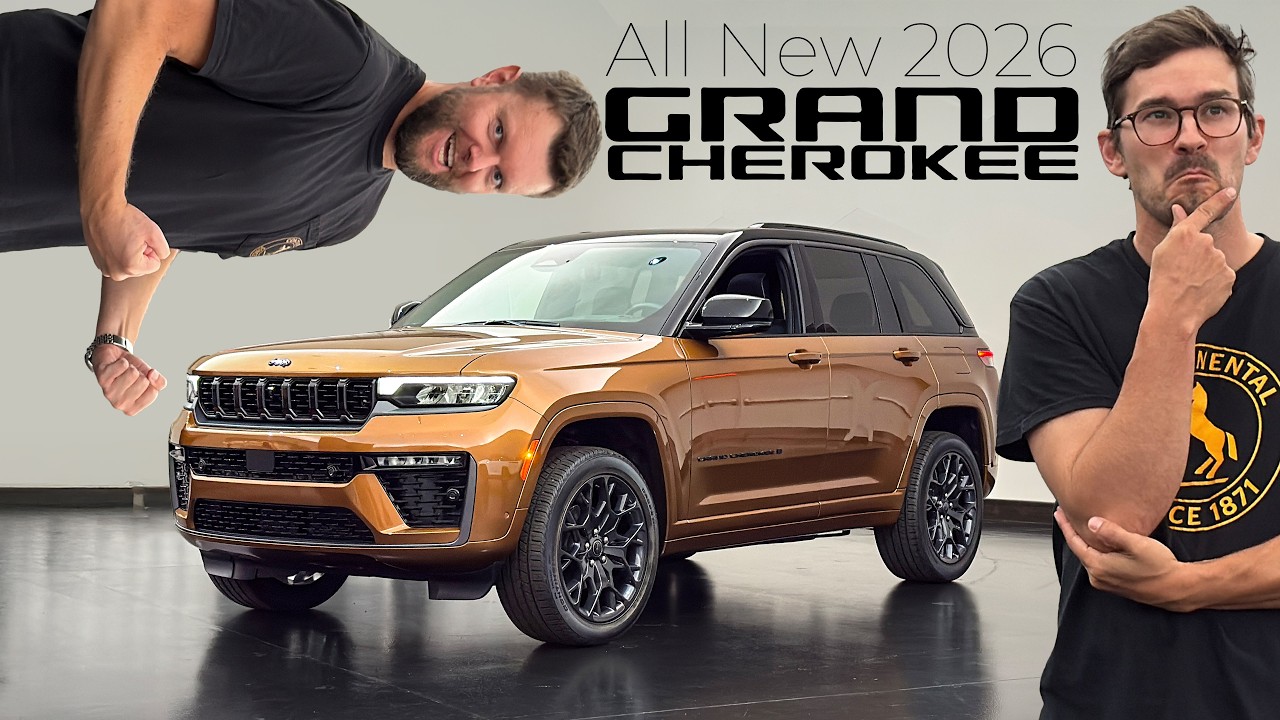 НОВЫЙ ДВИГАТЕЛЬ! Jeep Grand Cherokee 2026 года
