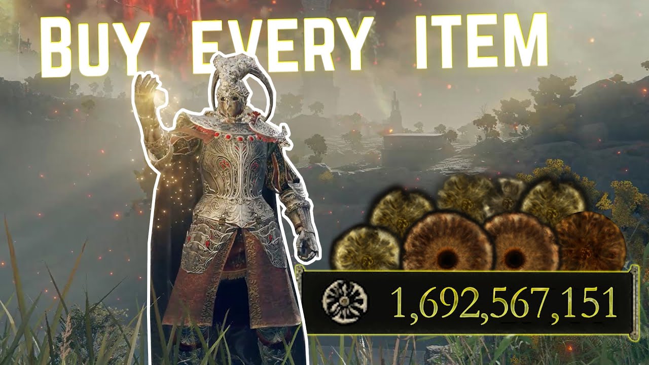 How Many Runes You Need to Buy Everything in Elden Ring?