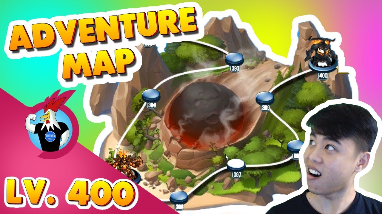 Monster Legends: Adventure map level 391 to 400 - Igursus Boss