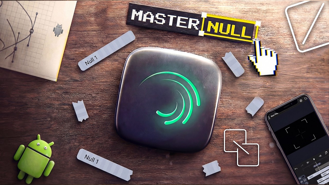 Alight Motion Null Tutorial ✨ (Editing Mastery EP7)