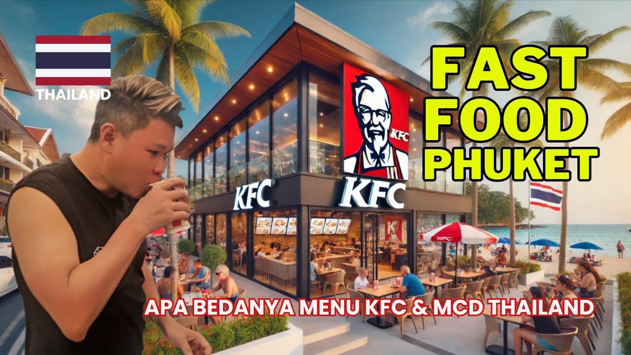KEPOIIN ⁉️🇹🇭 COBA MENU KFC dan MCD APA YANG BEDA DI BANG TAO (PHUKET) THAILAND