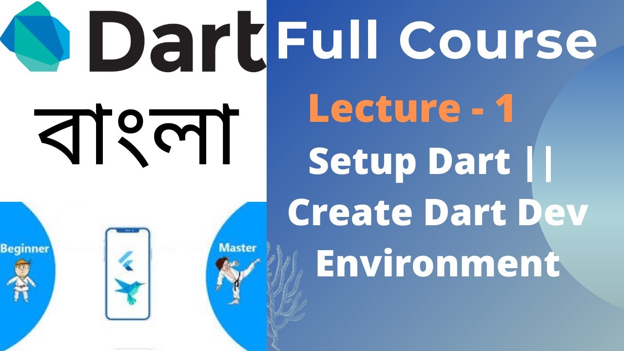 Setup Dart | Setup Dart in IntelliJ IDEA | Create Dart Dev Environment | 01 | Dart Bangla Tutorial
