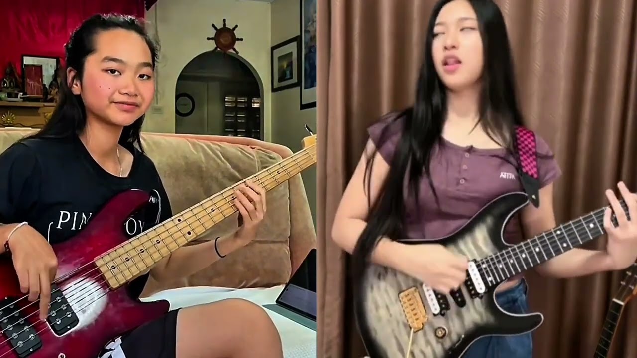 PettyRock & Paopao is Bassist Cover Muse Hysterla