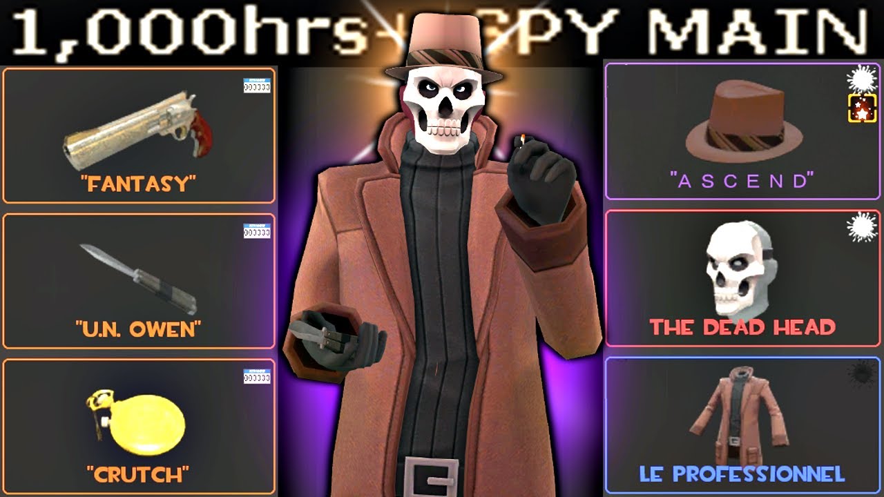 The 2015 PRO Spy Loadout🔸1000+ Hours Experience (TF2 Gameplay)