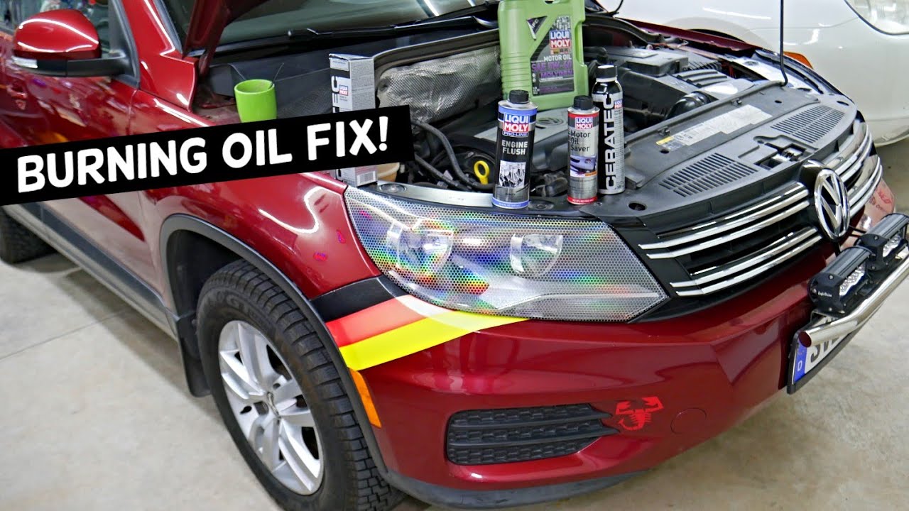 VW TIGUAN INCREASED OIL CONSUMPTION FIX, VW TIGUAN BRUNING ENGINE OIL FIX