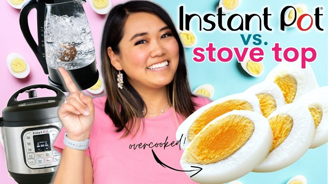Which is better? Instant Pot or Stove Top HARD BOILED EGGS