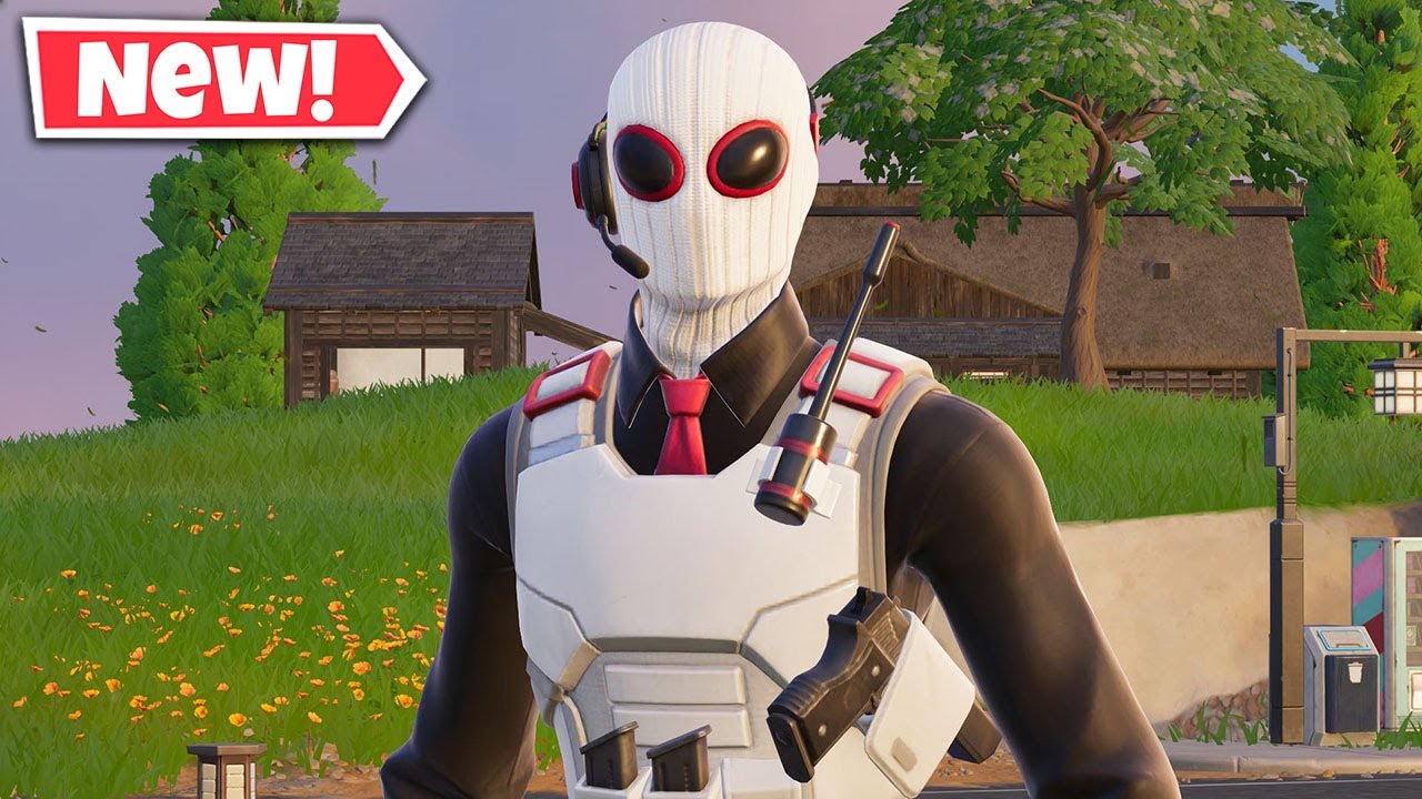 NEW AGENT BLANC Skin Gameplay In Fortnite!