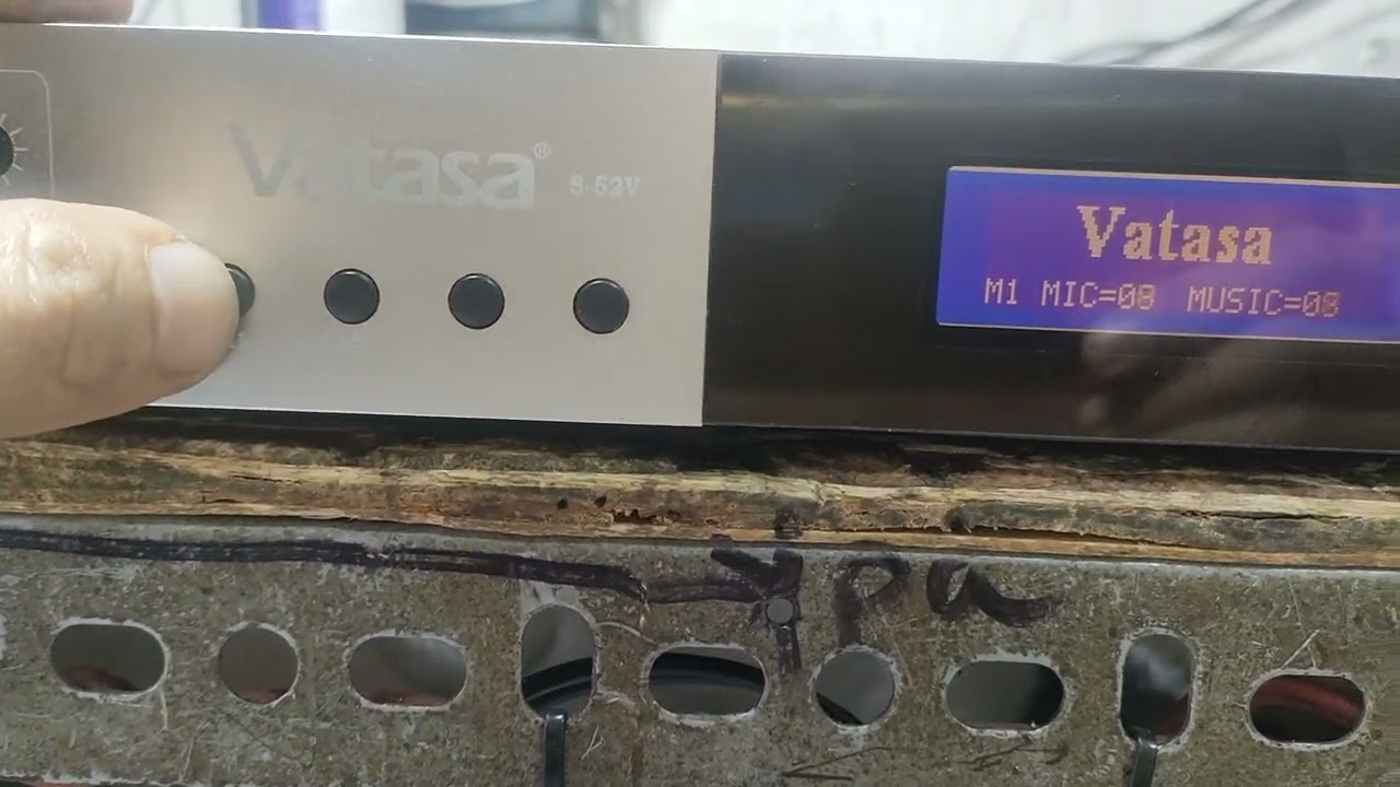 Vang b&atilde;i VATASA - S52V hướng dẫn sử dụng chi tiết
