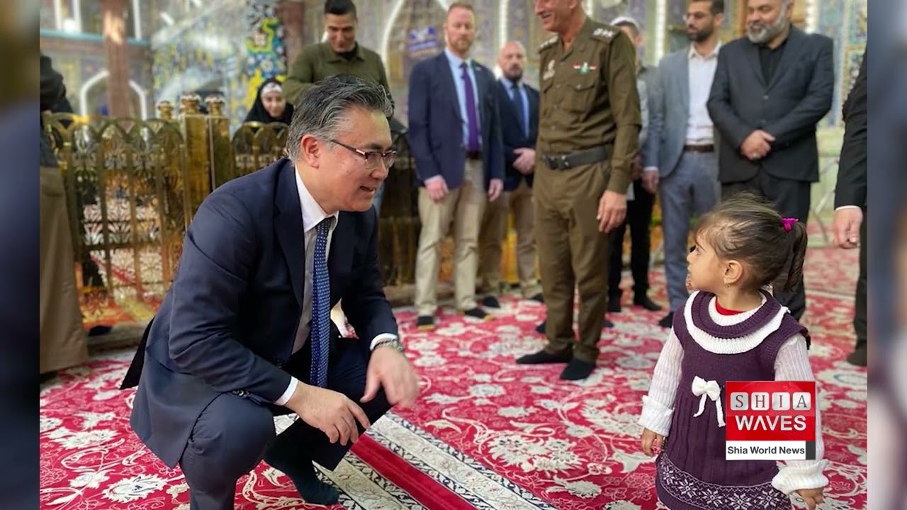 Japanese Ambassador to Iraq visits Holy Karbala for second time
