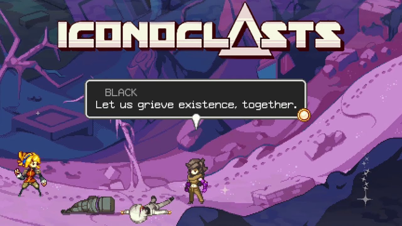 Iconoclasts - All Agent Black Scenes & Dialogues