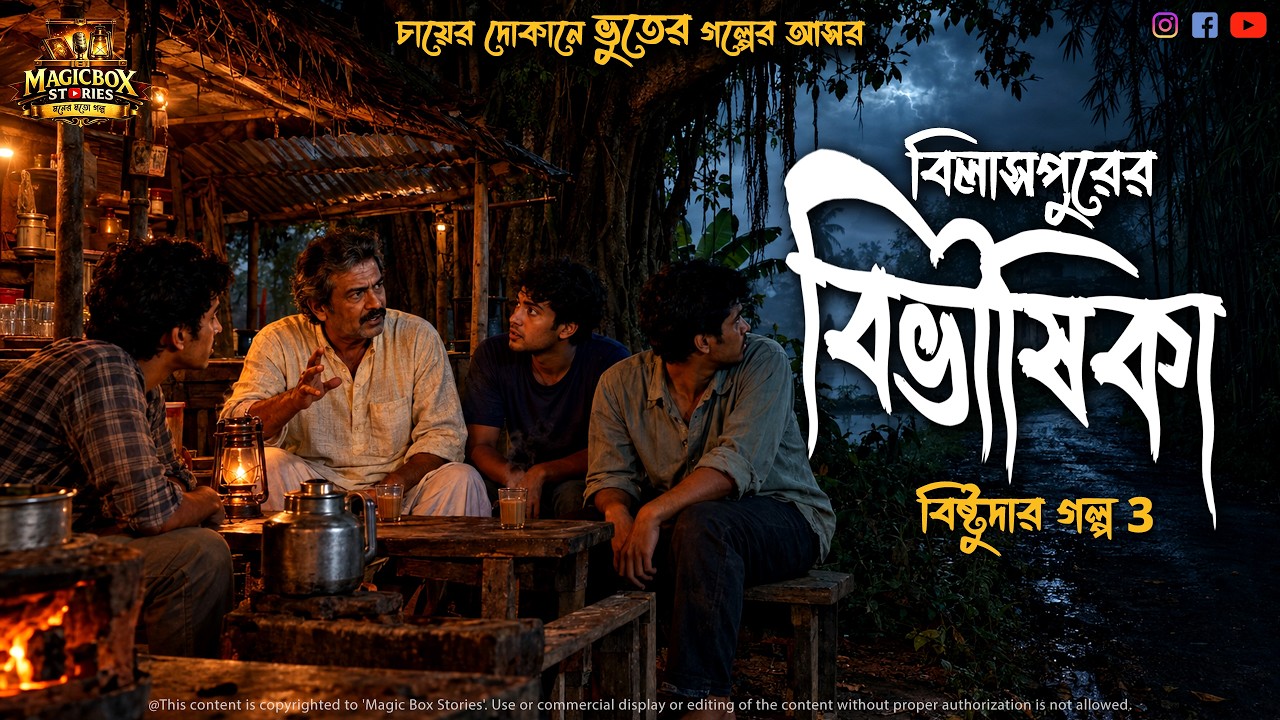 বিলাসপুরের বিভীষিকা (গ্রাম বাংলার ভূতের গল্প) Gram Banglar Vuter Golpo | Bengali Audio Story