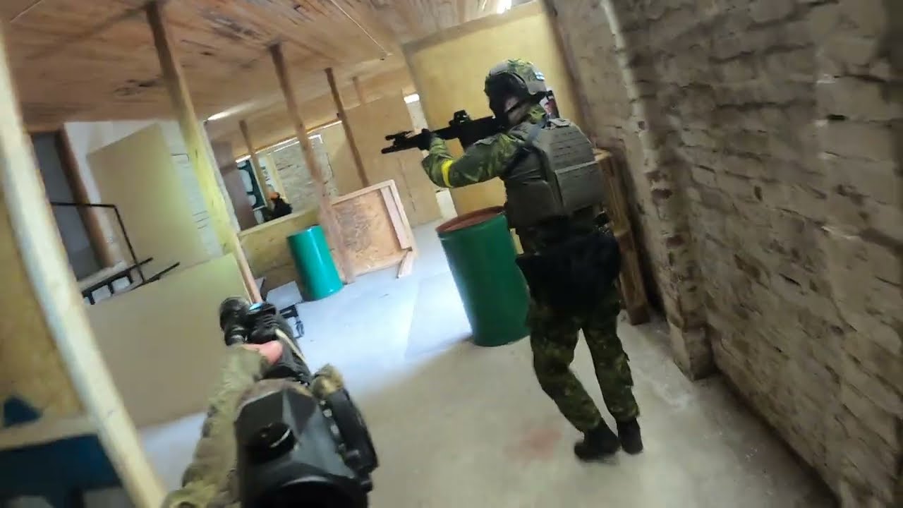 Airsoft gameplay, Finland, Brick Factory, 09-02-2025, volume 6