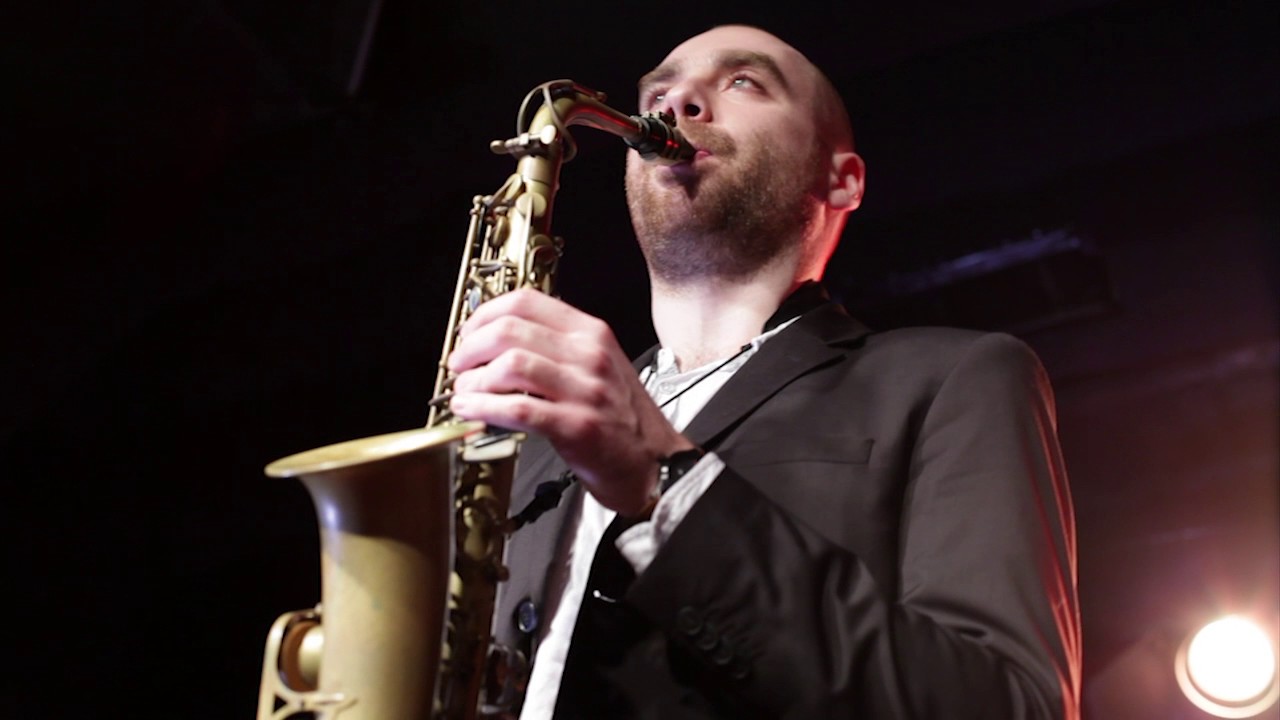 Ray Charles - Hallelujah I  Love Her So saxophone guitar cover