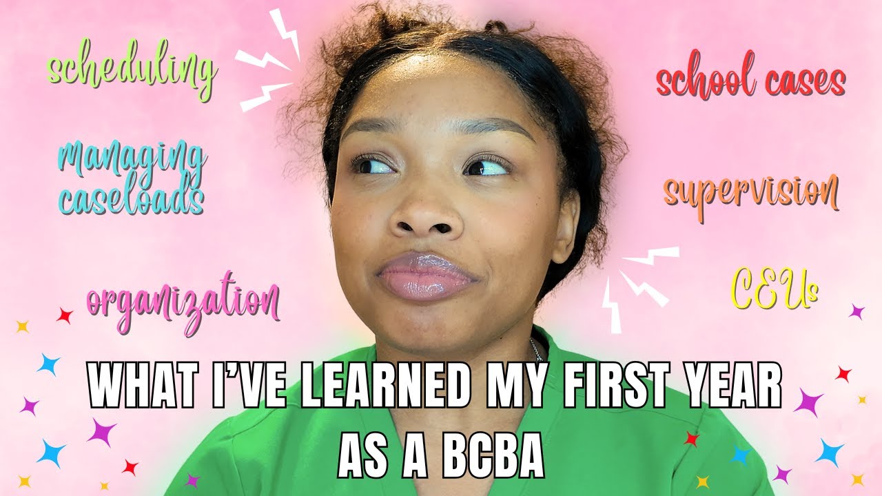 What I've Learned My First Year As A BCBA || tips for in-home BCBA's