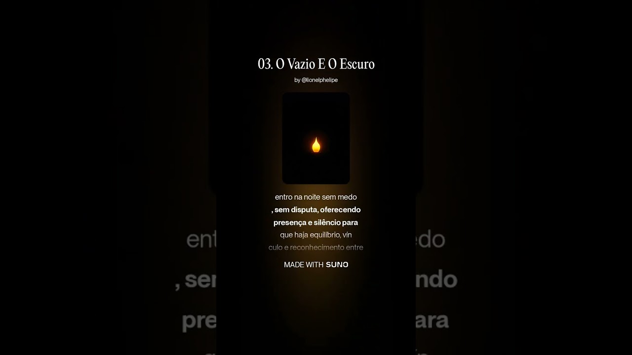 03  O Vazio E O Escuro