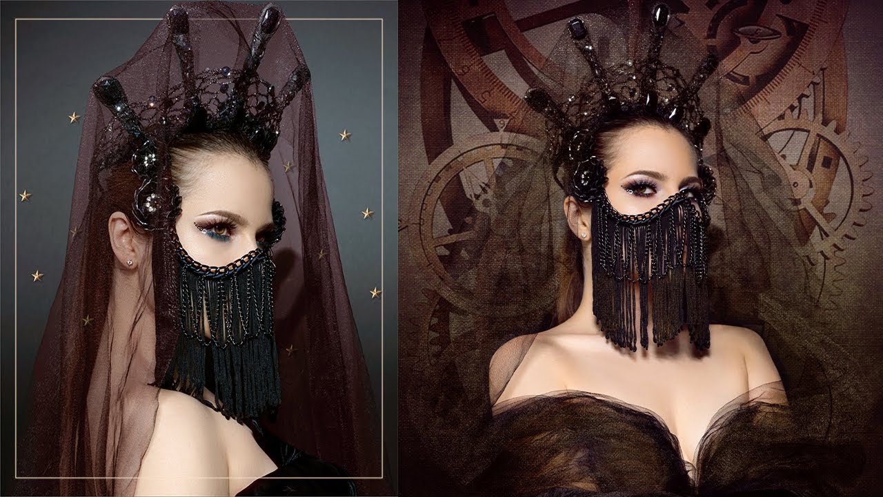 Self-portrait. How I took this pictures, light set up and BTS