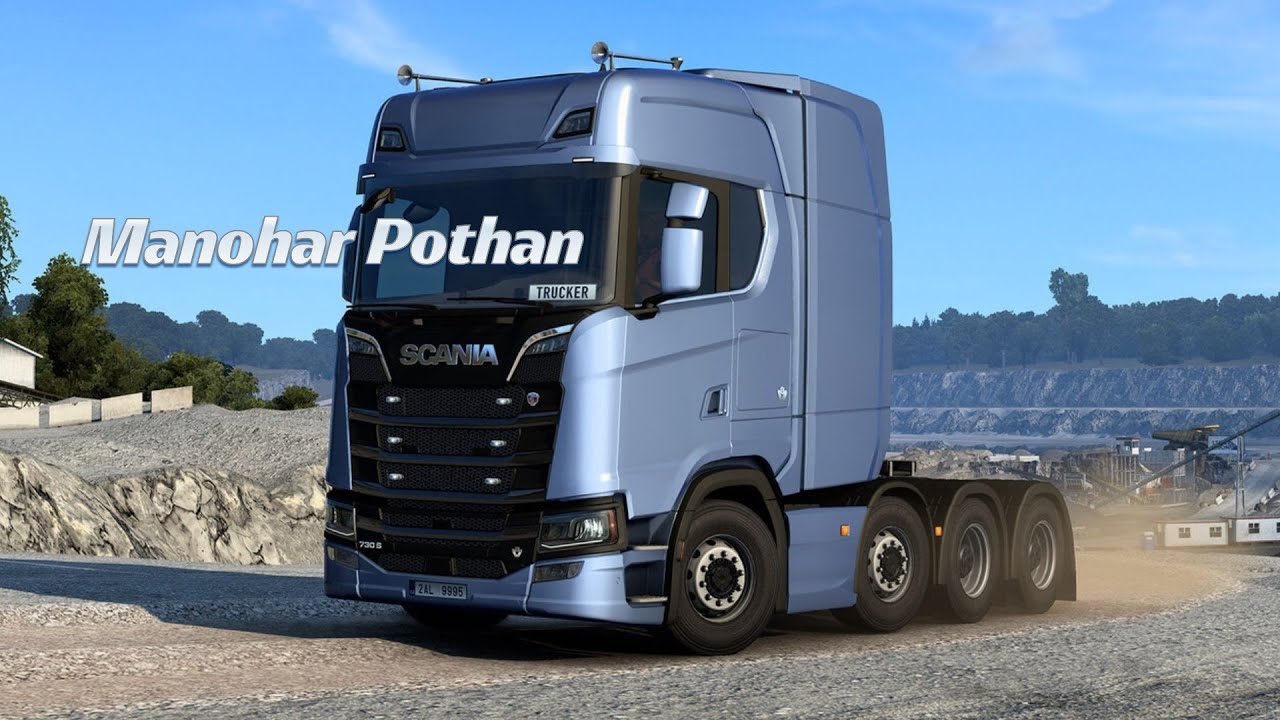 Euro Truck Simulator 2 With ANT Esports Steering Wheel